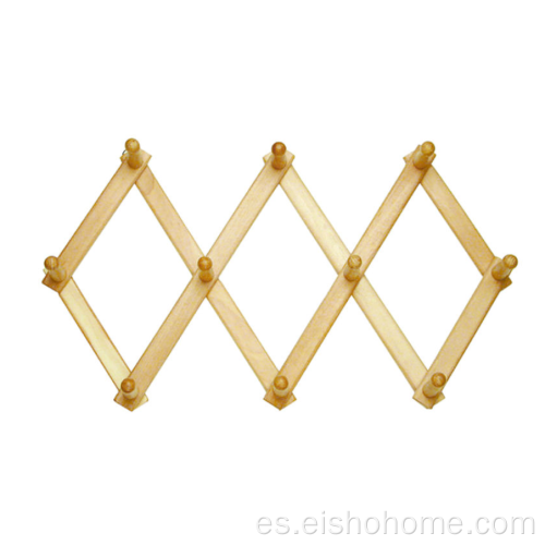 Colgador de pared de madera flexible EISHO